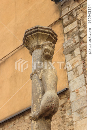 The Lioness of Girona Statue in Girona, Catalonia, Spain 140943364