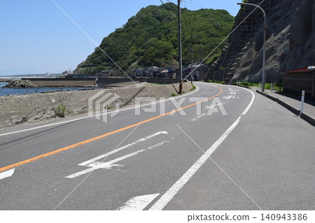 山形縣莊內市海岸道路 山形縣莊內市海岸道路 140943386