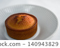 Baked goods on a white plate 140943829