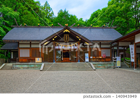 Ashiwa Shrine Worship Hall 140943949