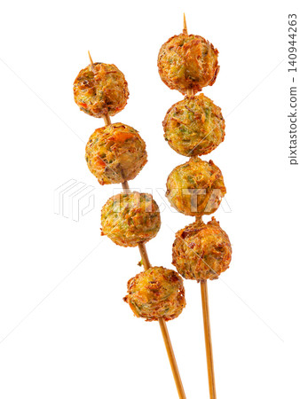 crispy Fried Radish Vegetable Balls, Traditional Asian Street Food and Festival Snack crispy Fried Radish Vegetable Balls, Traditional Asian Street Food and Festival Snack 140944263