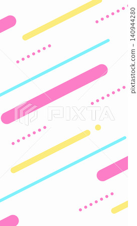 一條線沿對角線向上向右延伸的垂直示意圖。 140944280