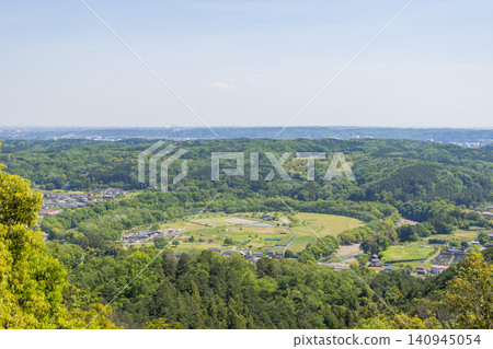 Kinchakuda as seen from Hiwadayama Mountain Kinchakuda as seen from Hiwadayama Mountain 140945054