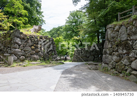 Komoro Castle Ninomon Ruins Komoro Castle Ninomon Ruins 140945730