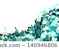 The background of the clusters of Hangesho plants 140946806