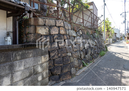 岸和田城:城下町仍保留著海堤 岸和田城:城下町仍保留著海堤 140947571