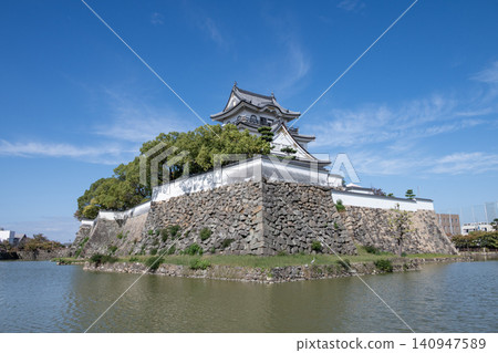 岸和田城 - 主城牆全景 140947589