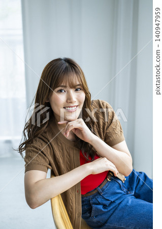 年輕的女士的肖像 年輕的女士的肖像 140947959