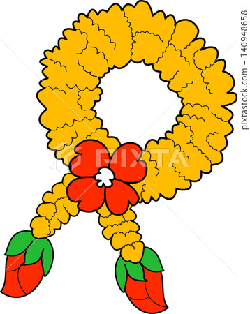 Traditional Thai jasmine garland for Songkran festival and Mother's Day Traditional Thai jasmine garland for Songkran festival and Mother's Day 140948658