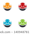 Crab logo template vector icon design 140948781