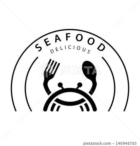 Crab logo template vector icon design Crab logo template vector icon design 140948783