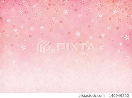 A Japanese-style pink background with small cherry blossoms fluttering in the wind. A Japanese-style pink background with small cherry blossoms fluttering in the wind. 140949260