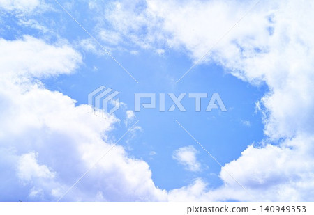 Blue sky and cloud image Blue sky and cloud image 140949353