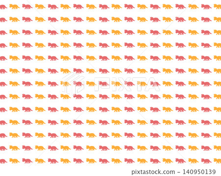 Red-orange Triceratops background material Red-orange Triceratops background material 140950139