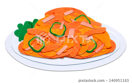 A collage illustration of old-fashioned Neapolitan spaghetti A collage illustration of old-fashioned Neapolitan spaghetti 140951183