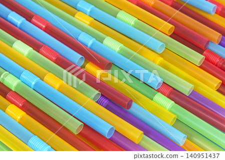 Multicolored plastic tubes close up background Multicolored plastic tubes close up background 140951437