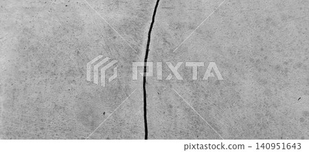Minimalist gray concrete wall texture with vertical cracks and a rough cement surface. Minimalist gray concrete wall texture with vertical cracks and a rough cement surface. 140951643