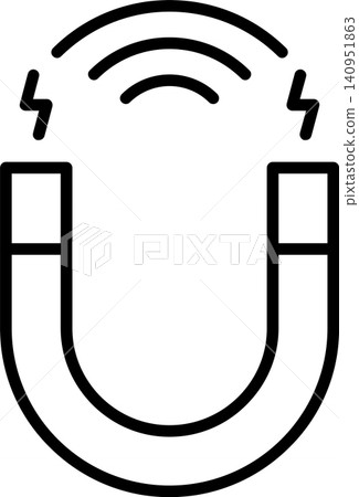 Customer Attraction Magnet Icon Customer Attraction Magnet Icon 140951863
