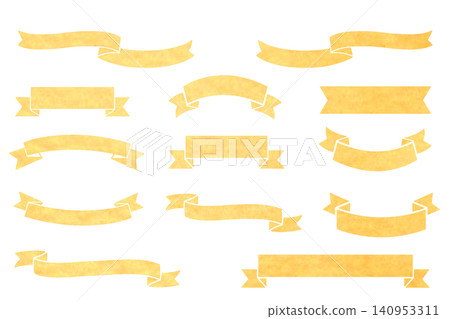 Watercolor ribbon set Watercolor ribbon set 140953311