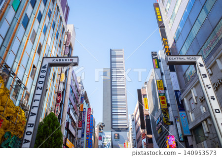 Shinjuku's streets Shinjuku's streets 140953573