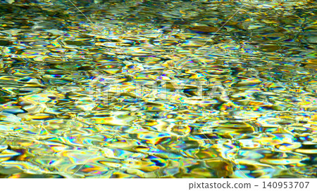 Vibrant and beautiful ripples on the surface of the water in Atera Valley Vibrant and beautiful ripples on the surface of the water in Atera Valley 140953707