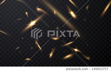 Beautiful golden light effect background. Vector illustration. Beautiful golden light effect background. Vector illustration. 140953757