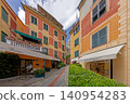 Historic Street in Portofino Italy 140954283