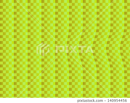green 3d illusion stereogram background with geometric wavy pattern green 3d illusion stereogram background with geometric wavy pattern 140954456