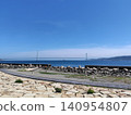 View of the Akashi Strait @ Okura Coast (sideways) 140954807
