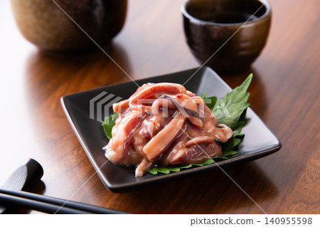 Squid and salted sake and sake Squid and salted sake and sake 140955598