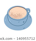 Cup of hot coffee 140955712