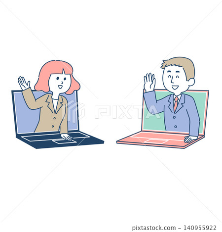 People who conduct remote meetings People who conduct remote meetings 140955922