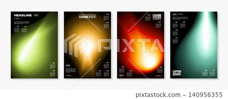Colorful dynamic stripe layer spectrum lamp cover bundle Colorful dynamic stripe layer spectrum lamp cover bundle 140956355