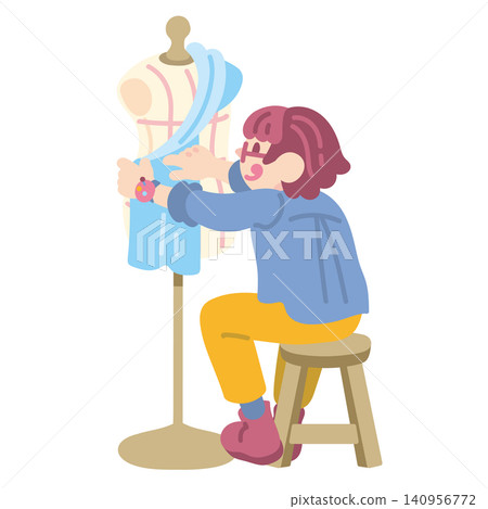 Fashion designer who makes clothes Fashion designer who makes clothes 140956772