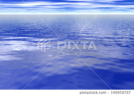 The sea on a calm, sunny day 140958787