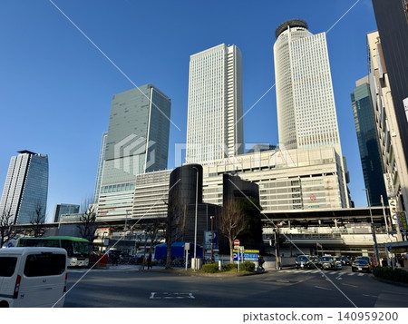 Nagoya Station in the evening 140959200