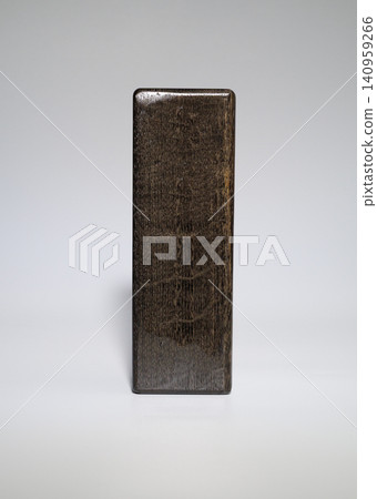 Wooden block on a white background Wooden block on a white background 140959266