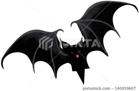 halloween black bat 140959607