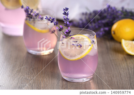 Homemade Lavender Lemonade Homemade Lavender Lemonade 140959774