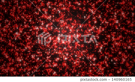 Sparkling red LED square pixel background Sparkling red LED square pixel background 140960165