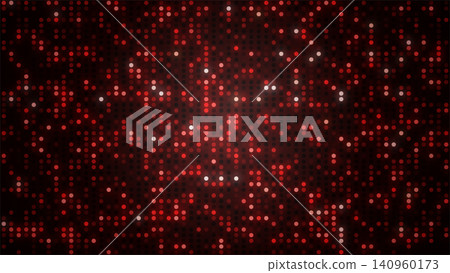 Sparkling red LED dot background Sparkling red LED dot background 140960173