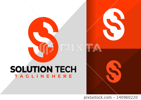 Letter S Solution Tech Logo Logos Design Element Stock Vector Illustration Letter S Solution Tech Logo Logos Design Element Stock Vector Illustration 140960220