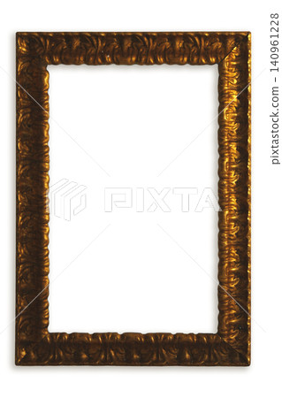 Ornate Antique Golden Picture Frame Ornate Antique Golden Picture Frame 140961228