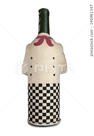 Decorative Bottle in Chef Uniform Costume Decorative Bottle in Chef Uniform Costume 140961347