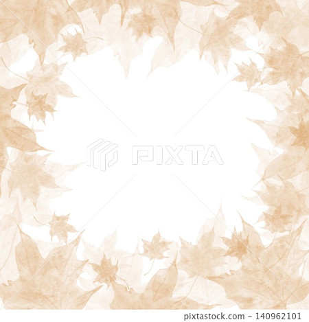 seamless, pattern, autumn, nature, Thanksgiving, season, september, october, november, tree, leaf, plant, flora, chestnut, botany, watercolor, texture, handmade, art, fall leaf, illustration, clipart, 140962101
