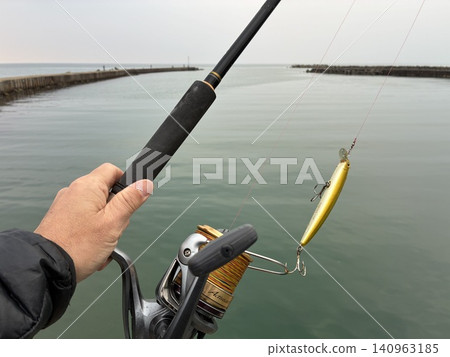 Lure fishing Lure fishing 140963185