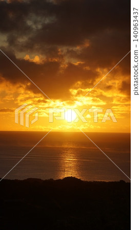 A sunrise landscape that evokes a sense of revival and rebirth. A sunrise landscape that evokes a sense of revival and rebirth. 140963437