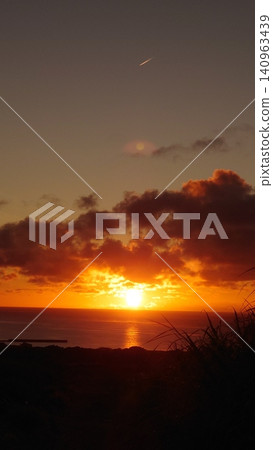 The sea and sunrise leading to a bright future The sea and sunrise leading to a bright future 140963439