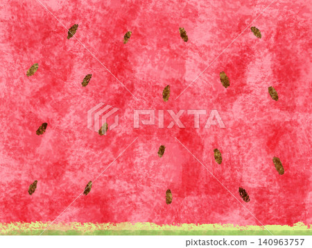 A landscape of red watermelons 140963757