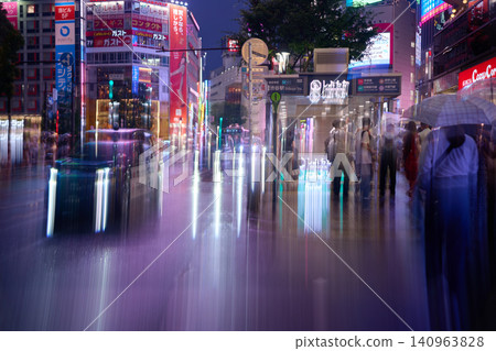 The hustle and bustle and loneliness of the city The hustle and bustle and loneliness of the city 140963828